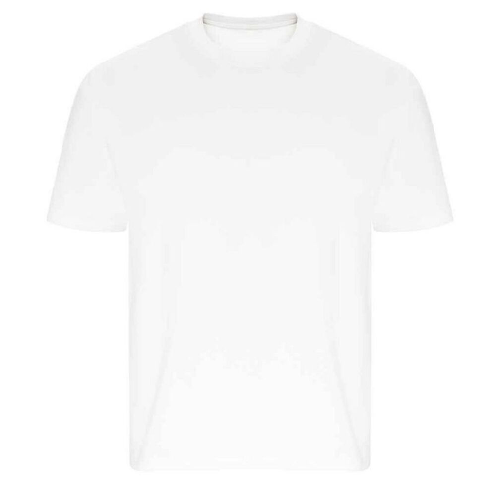Ecologie Unisex Adult Arrow Recycled Heavy Oversized T-Shirt / White